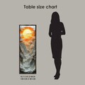 Tablou decorativ, EMR072, Lemn, Multicolor