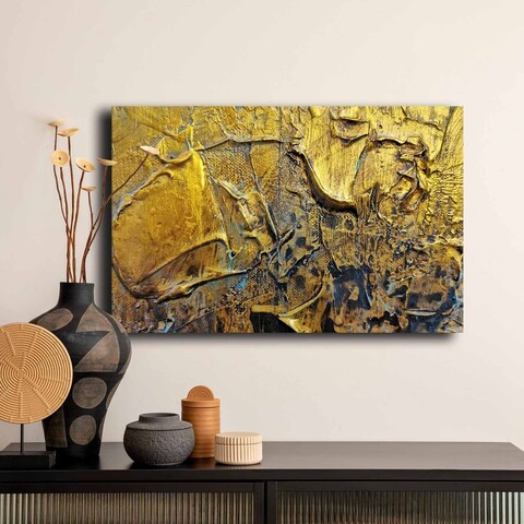 Tablou decorativ, 4570GSC-023, Lemn, Multicolor