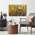 Tablou decorativ, 4570GSC-023, Lemn, Multicolor