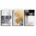 Tablou decorativ (3 Pieces), 3P4570GSC-020, Lemn, Multicolor
