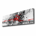 Tablou decorativ, 3090ABSC, Lemn (Grosime: 2,8 cm, Multicolor