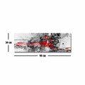 Tablou decorativ, 3090ABSC, Lemn (Grosime: 2,8 cm, Multicolor