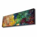 Tablou decorativ, 3090ABSC, Lemn (Grosime: 2,8 cm, Multicolor