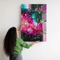 Tablou decorativ, Hhlzvh006, 30 x 40 cm, Multicolor