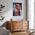 Tablou decorativ, Hhlzvh007, 30 x 40 cm, Multicolor