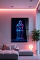 Tablou decorativ, Hhlneon0013, 50 x 70 cm, Multicolor