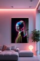 Tablou decorativ, Hhlneon0019, 70 x 100 cm, Multicolor
