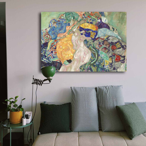 Tablou decorativ, 70100KLIMT008, Lemn (Grosime: 2,8 cm, Multicolor