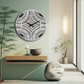 Ceas de perete, 5050softms016, Dimensiune: 50 cm (Diametru), Multicolor