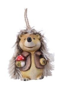 Hedgehog with mushroom