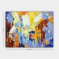 Tablou decorativ, 446402158_70100, Lemn (Grosime: 3 cm, Multicolor