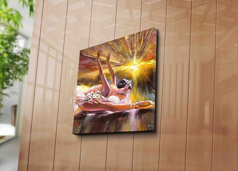 Tablou decorativ, 4545C-62, Dimensiune: 45 x 45 cm, Multicolor