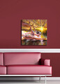 Tablou decorativ, 4545C-62, Dimensiune: 45 x 45 cm, Multicolor