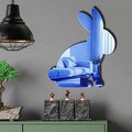Oglinda decorativa, EAS001BLUE, Partea de jos: 100% EVA (Grosime: 10 mm, Albastru