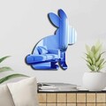 Oglinda decorativa, EAS001BLUE, Partea de jos: 100% EVA (Grosime: 10 mm, Albastru