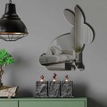 Oglinda decorativa, EAS001SMOKED, Partea de jos: 100% EVA (Grosime: 10 mm, Afumat