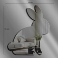 Oglinda decorativa, EAS001SMOKED, Partea de jos: 100% EVA (Grosime: 10 mm, Afumat