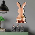 Oglinda decorativa, EAS005ROSEGOLD, Partea de jos: 100% EVA (Grosime: 10 mm, Auriu roz