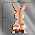 Oglinda decorativa, EAS005ROSEGOLD, Partea de jos: 100% EVA (Grosime: 10 mm, Auriu roz
