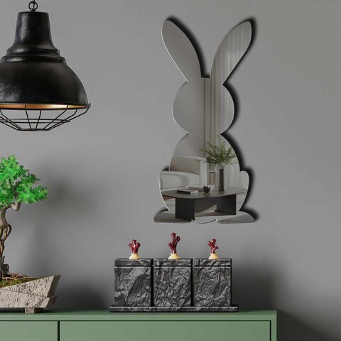 Oglinda decorativa, EAS005SMOKED, Partea de jos: 100% EVA (Grosime: 10 mm, Afumat