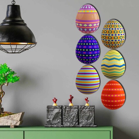 Tablou decorativ MDF, EAS007, Vopsire: Imprimare UV Partea de jos: 100% EVA (Grosime: 10 mm, Multicolor