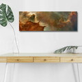 Tablou decorativ cu lumina LED, 3090NASA-011, 30 x 90 cm, Multicolor