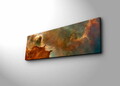 Tablou decorativ cu lumina LED, 3090NASA-011, 30 x 90 cm, Multicolor