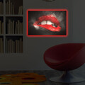 Tablou decorativ cu lumina LED, 4570DACT-64, Dimensiune: 45 x 70 cm, Multicolor