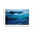 Tablou decorativ cu lumina LED, 4570HDACT-016, Dimensiune: 45 x 70 cm, Multicolor