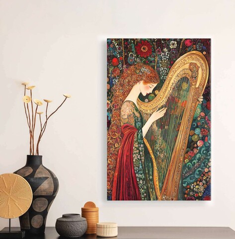 Tablou decorativ, YNS-1044-45 x 70, Lemn, Multicolor