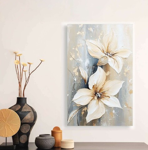 Tablou decorativ, YNS-1040-80 x 120, Lemn, Multicolor