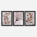 Set 3 tablouri decorative, 3SC67, Plastic, Multicolor