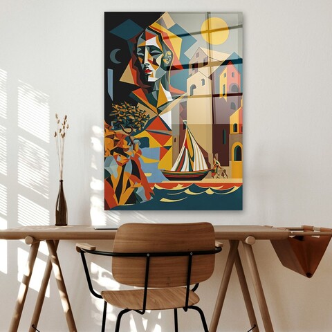 Tablou decorativ, CAM3691, 50 x 70 cm, Multicolor