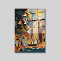 Tablou decorativ, CAM3691, 50 x 70 cm, Multicolor