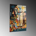 Tablou decorativ, CAM3691, 50 x 70 cm, Multicolor