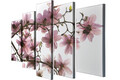 Set 5 tablouri decorative, BC002, 70 x 20 cm, Multicolor