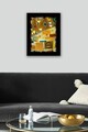 Tablou decorativ, SC0139, Cadru: 100% LEMN (grosime: 3 cm), Multicolor