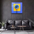 Tablou decorativ, Kgls_3042, Dimensiune: 40 x 40, Multicolor