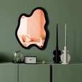 Oglinda decorativa, Ozgl505, Partea de jos: 100% EVA (Grosime: 10 mm, Auriu roz