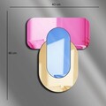 Oglinda decorativa, Ozgl519, Partea de jos: 100% EVA (Grosime: 10 mm), Multicolor