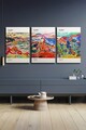 Set 3 tablouri decorative, Ersycnvs12, Dimensiune: 40 x 60 cm (3 bucăți), Multicolor