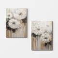 Set 2 tablouri decorative, 2KNV4239, Lemn, Multicolor