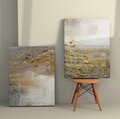 Set 2 tablouri decorative, 2KNV4302, Lemn, Multicolor