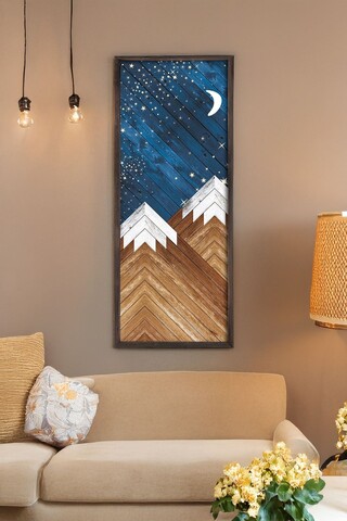 Tablou decorativ, Artsmdfyty47-7033, MDF, Multicolor