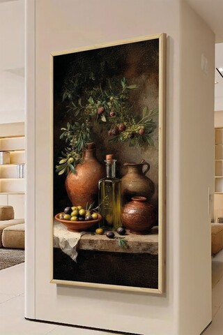 Tablou decorativ, Artsmdfyty81-7033, MDF, Multicolor