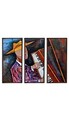 Set 3 tablouri decorative, Artsmdfdkset7, MDF, Multicolor
