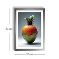 Tablou decorativ, 3752Antct-017, Cadru: 100% LEMN (Grosime: 1,9 cm), Multicolor