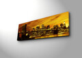 Tablou decorativ cu lumina LED, 3090DACT-3, 30 x 90 cm, Multicolor