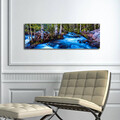 Tablou decorativ cu lumina LED, 3090DACT-38, 30 x 90 cm, Multicolor