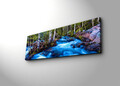 Tablou decorativ cu lumina LED, 3090DACT-38, 30 x 90 cm, Multicolor